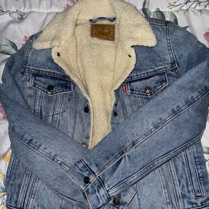 Levi’s Jean faux fur jacket NEVERWORN